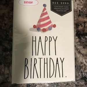 Rae Dunn Greeting Card Happy Birthday